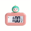 1pc, Mini Alarm Clock, Cute Creative Multifunctional Alarm Clock, Light Desktop Electronic Alarm Clock Cartoon Alarm Clock Without Battery