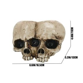 1pc Skull Planter Pots For Indoor Plants; Skull Plant Pot Head Yard Art Outdoor And Garden Decor Outside Spring Skull Flower Pot