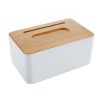 Tissue Box Cover Desktop Storage Box Holder for Home Bedroom Toilet Office