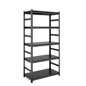 Adjustable Heavy Duty Metal Shelving - 5-Tier Storage Shelves, 2000LBS Load, Kitchen, Garage, Pantry H63 * W31.5 * D15.7