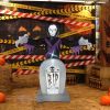 8ft Garden 3pcs LED String Lights Grim Reaper and Grave Inflatable Halloween Decoration