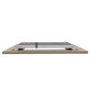 Devoux Rectangle Bathroom Mirror Light Pine