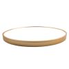 24" Wall Circle Mirror Large Round Gold Farmhouse Circular Mirror for Wall Decor Big Bathroom Make Up Vanity Mirror Entryway Mirror