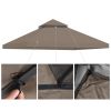 10x10ft 2T Tent Top Brown