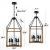 Light Lantern Geometric Chandelier