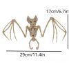 Spook Up Your Halloween Decor with This Vivid Bat Skeleton Model!