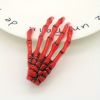 Halloween Skeleton Claw Hair Clip Gothic Punk Rock Barrettes Skull Hand Hair Accessories For Halloween Party Cosplay Wear