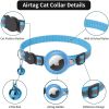 Reflective AirTag Dog Collar;  Padded Apple Air Tag Dog Collar;  Heavy Duty Dog Collar