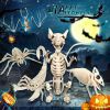 Spook Up Your Halloween Decor with This Vivid Bat Skeleton Model!