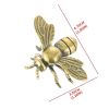 1pc Bee Figurines, Creative Decorative Bee Statues Bee Desktop Ornament For Rustic Office Home Decor