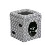 Pets Feline Nuvo Curious Cat Cube Cat Condo