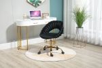 COOLMORE Computer Chair Office Chair Adjustable Swivel Chair Fabric Seat Home Study Chair