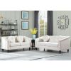 Beige Lint Sofa Set